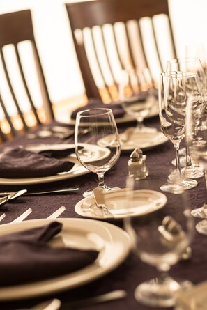 Dinner served - River Spring Lodge (Darien Center)