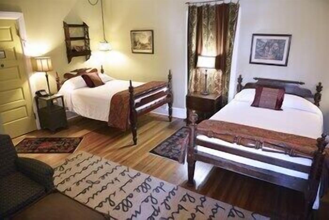 Individually decorated, individually furnished, desk, iron/ironing board