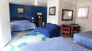 Free WiFi, bed sheets