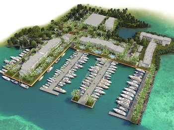 Property grounds at Oceans Edge Key West Resort, Hotel & Marina