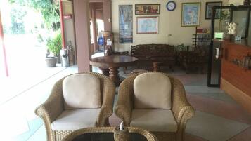 Sala de estar en el lobby