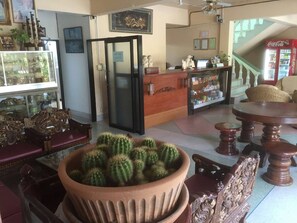 Sala de estar en el lobby