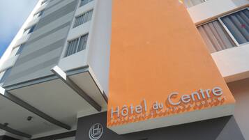 Façade de lâhĂ©bergement