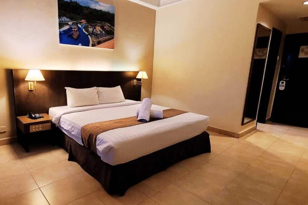 Deluxe Double Room | Peti besi dalam bilik, meja, seterika/papan seterika, Wi-fi percuma