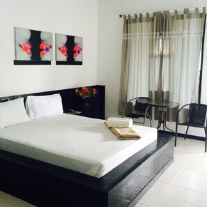 Familjerum - 2 queensize-sängar | Gratis wi-fi