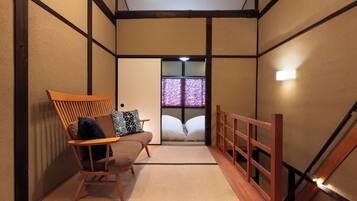Japanese Style Townhouse | 1 bedroom, desk, free WiFi, bed sheets