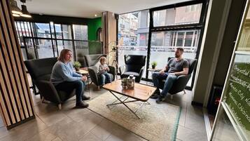 Sitzecke in der Lobby
