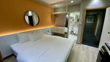 2 chambres, minibar, coffres-forts dans les chambres, bureau