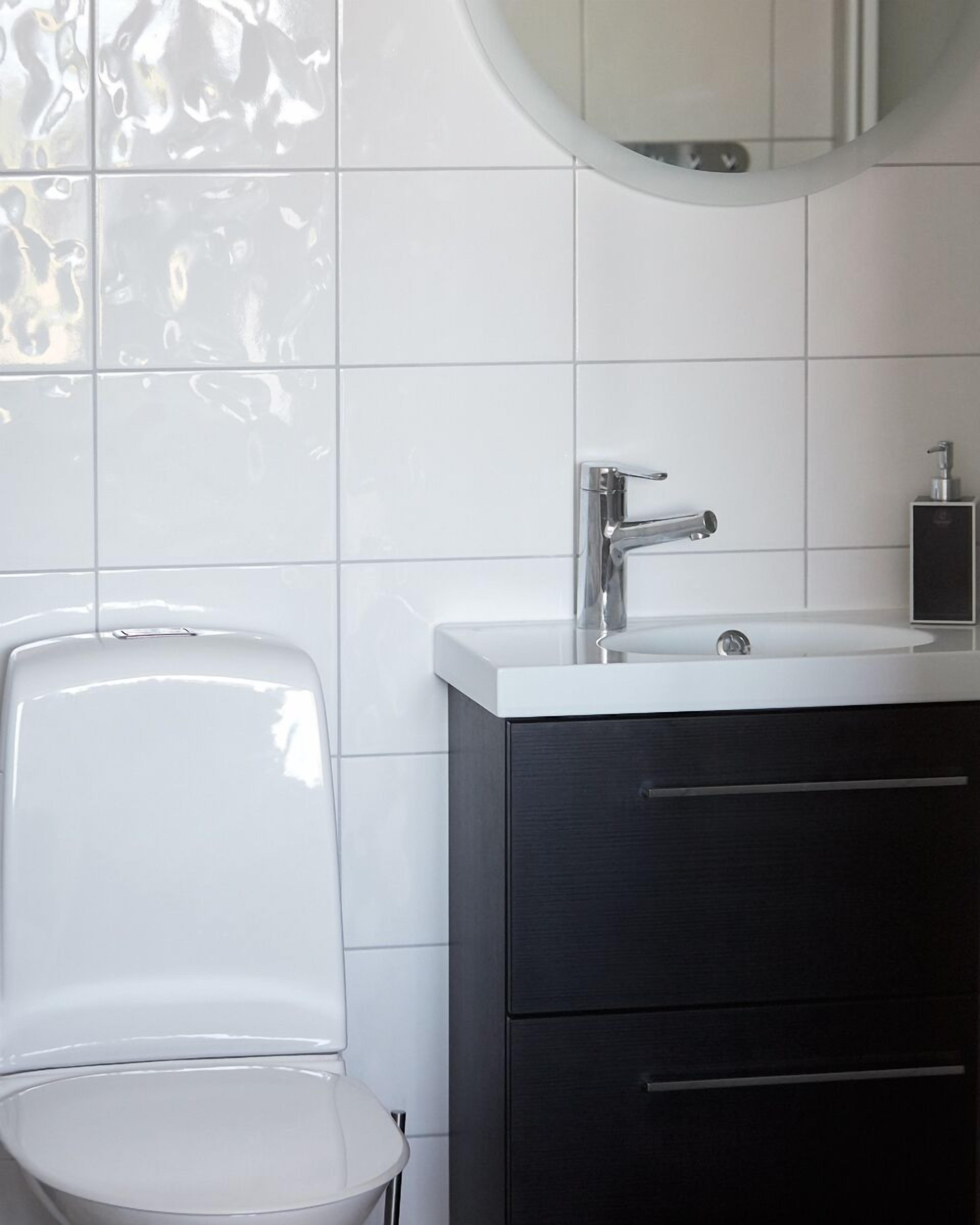 double room | bathroom | hair dryer, towels