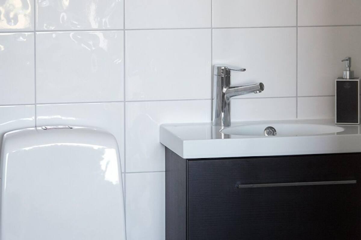 double room | bathroom | hair dryer, towels