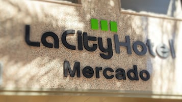 Voorkant van accommodatie