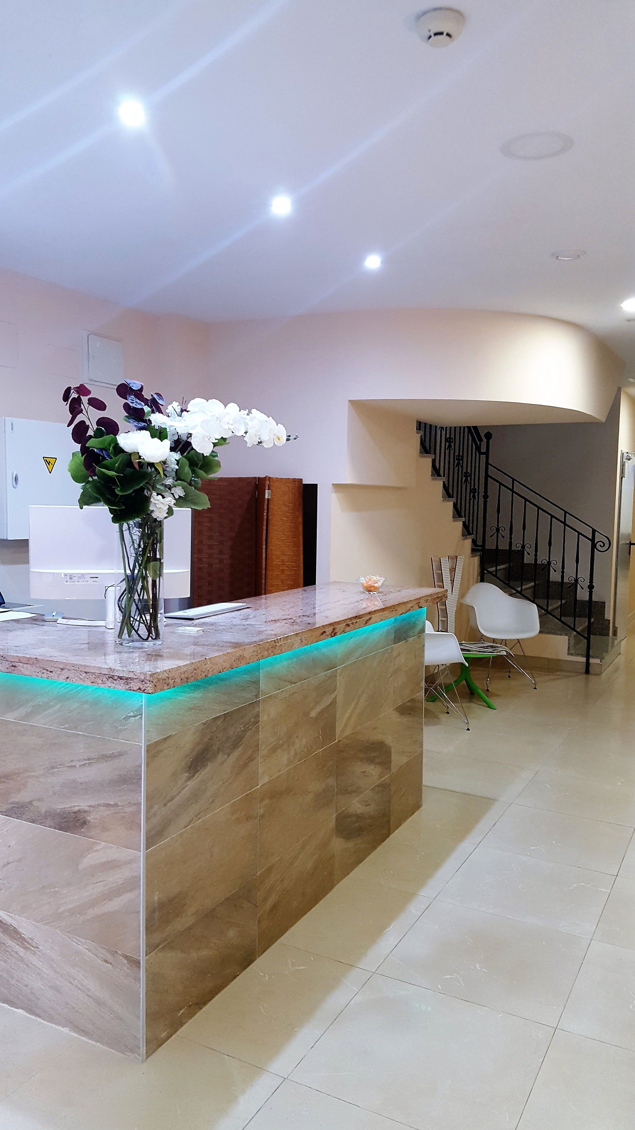 check-in/check-out kiosk