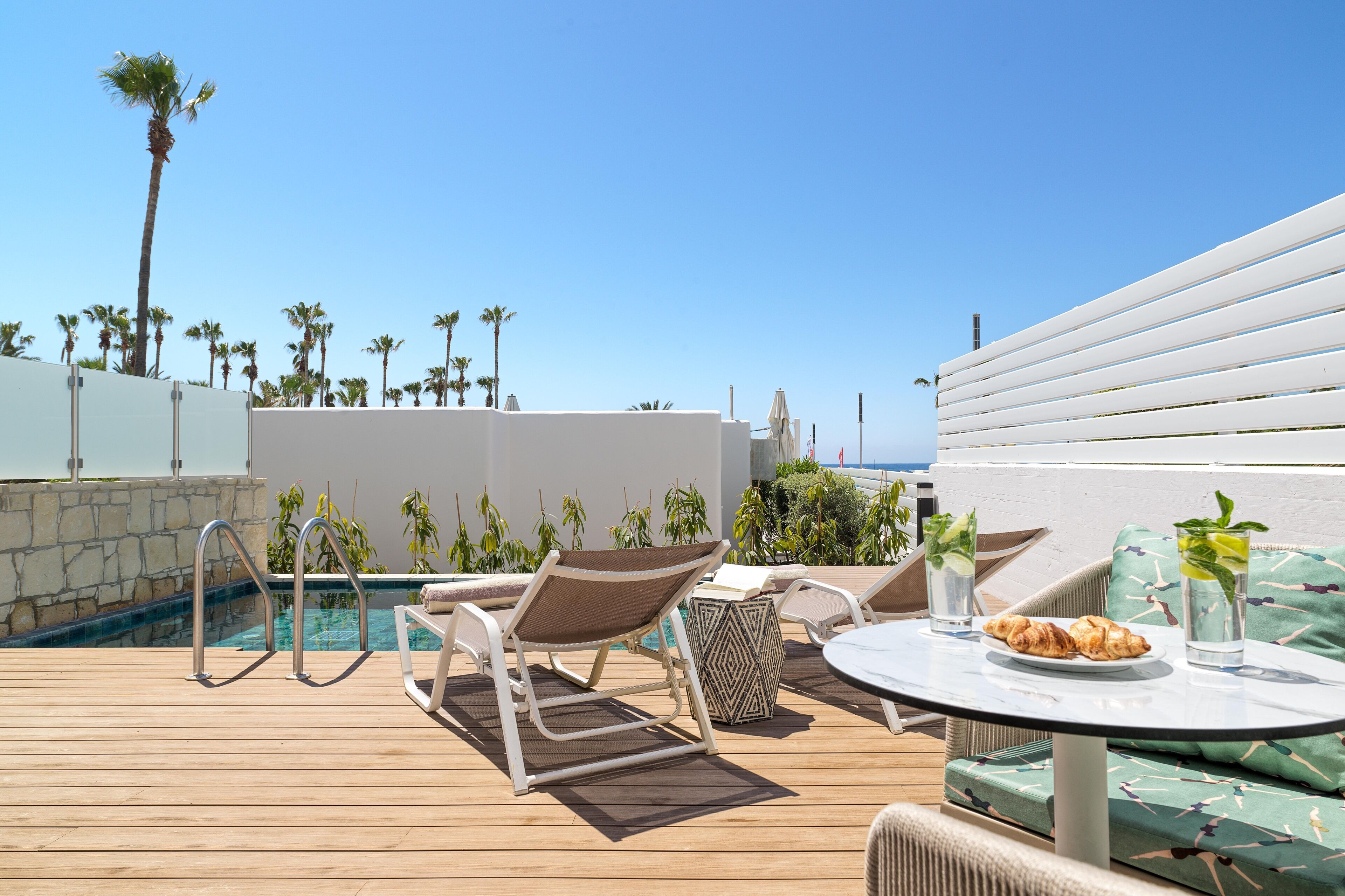 Junior Suite, 1 Queen Bed, Private Pool | View from room