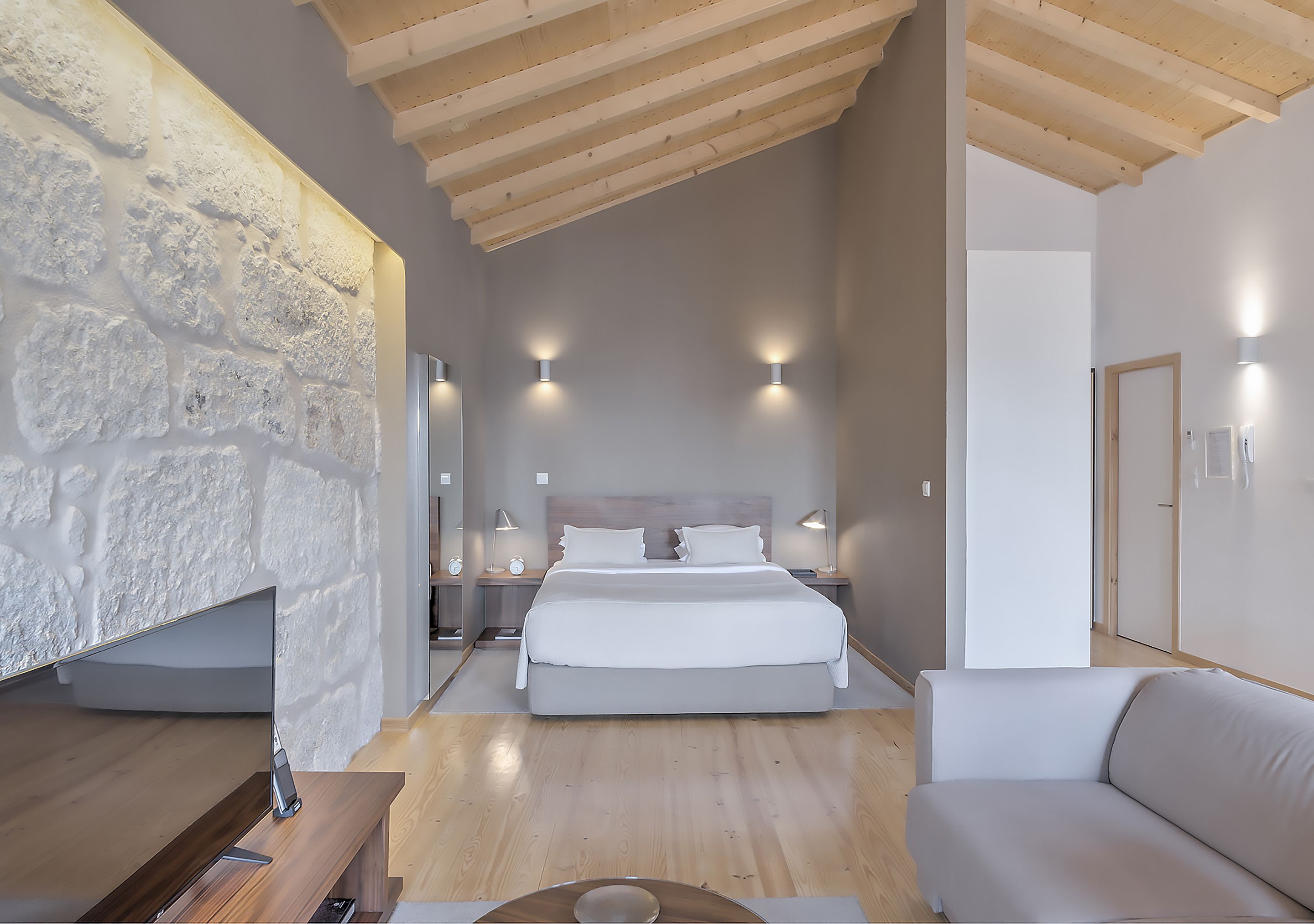 Estudi Deluxe, vistes a la ciutat | Roba de llit d'alta qualitat i habitacions insonoritzades 