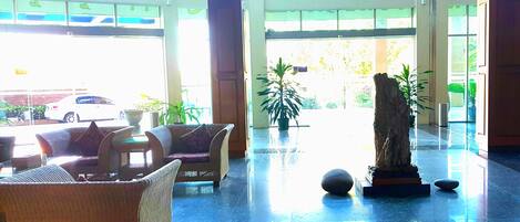 Zona de estar del vestíbulo