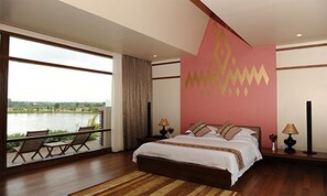 Business Suite | Minibar, in-room safe, desk, iron/ironing board - The Myat Mingalar Hotel (Naypyidaw)