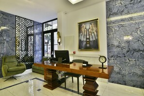 Lobby sitting area