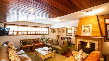 Sala de estar en el lobby