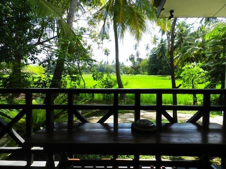 Garden view. Traveller's Home Hotel