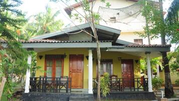 Overnatningsstedets facade