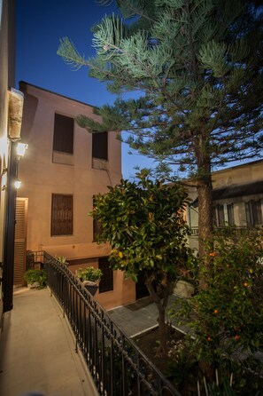 Vue depuis lâhĂ©bergement