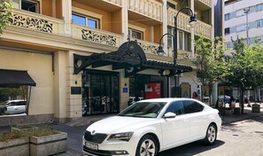 Façade de l’hébergement