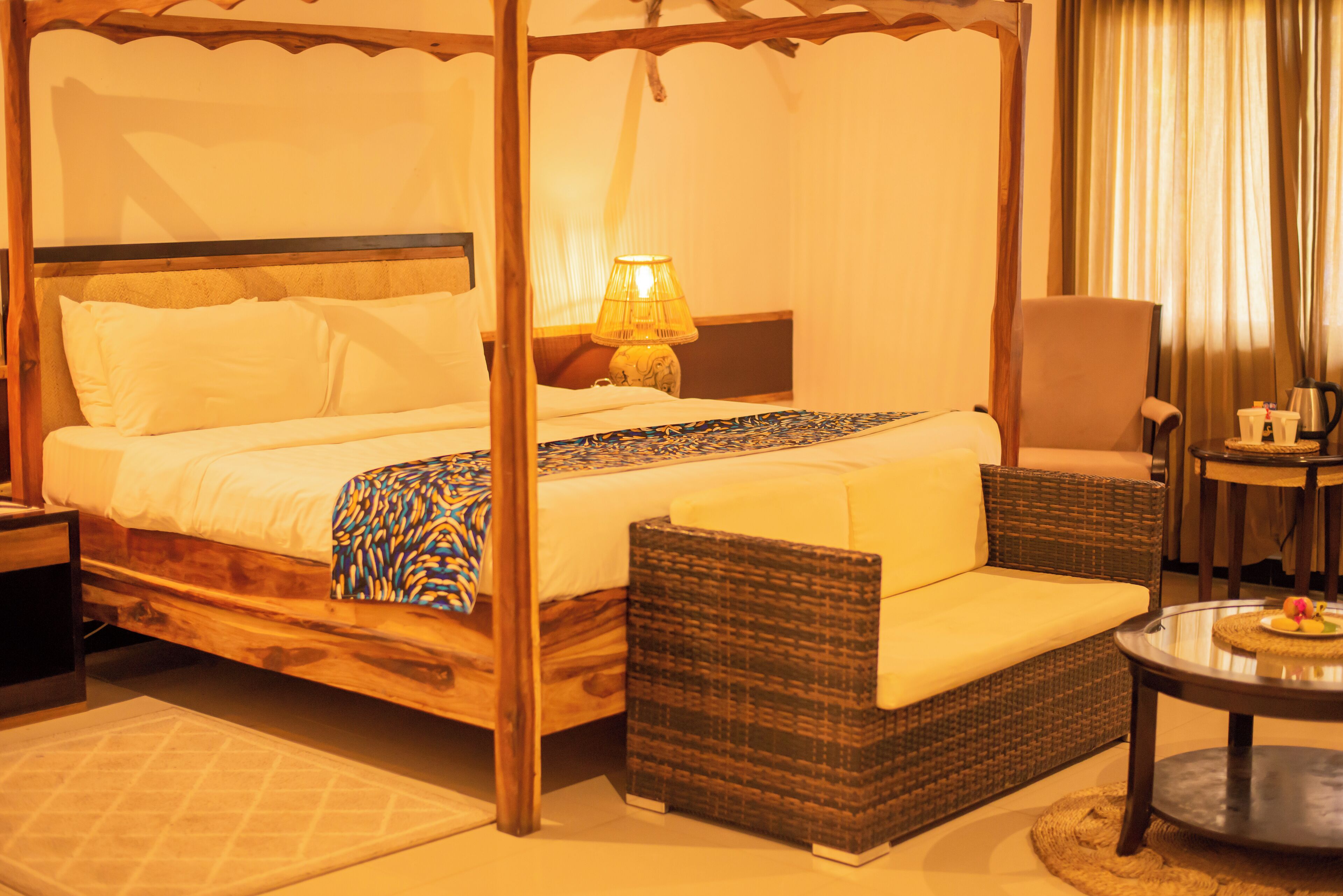 Beach Chalet | Desk, blackout drapes, WiFi