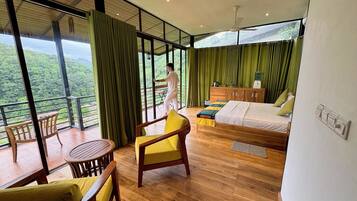 Chambre Double Deluxe | Coin séjour