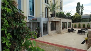 Façade de l’hébergement