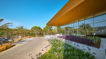 Voorkant van accommodatie