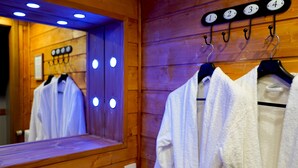 Sauna - Hôtel les Sapins (Le Menil)