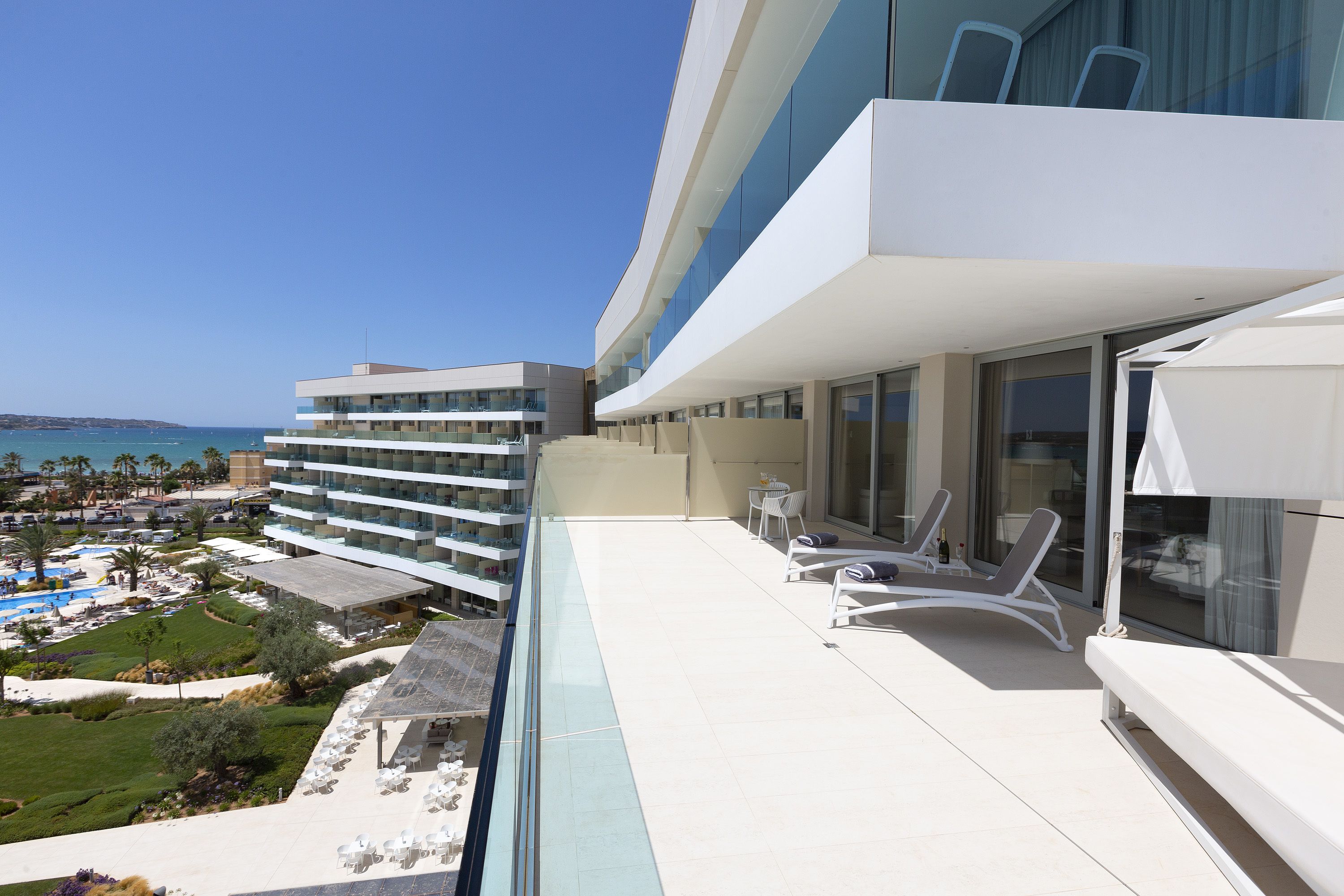 Suite, terras | Balkon