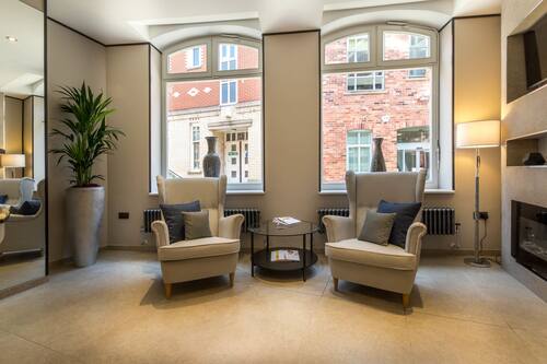Sitzecke in der Lobby