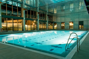 Chambre Double pour 1 personne, balcon | Piscine