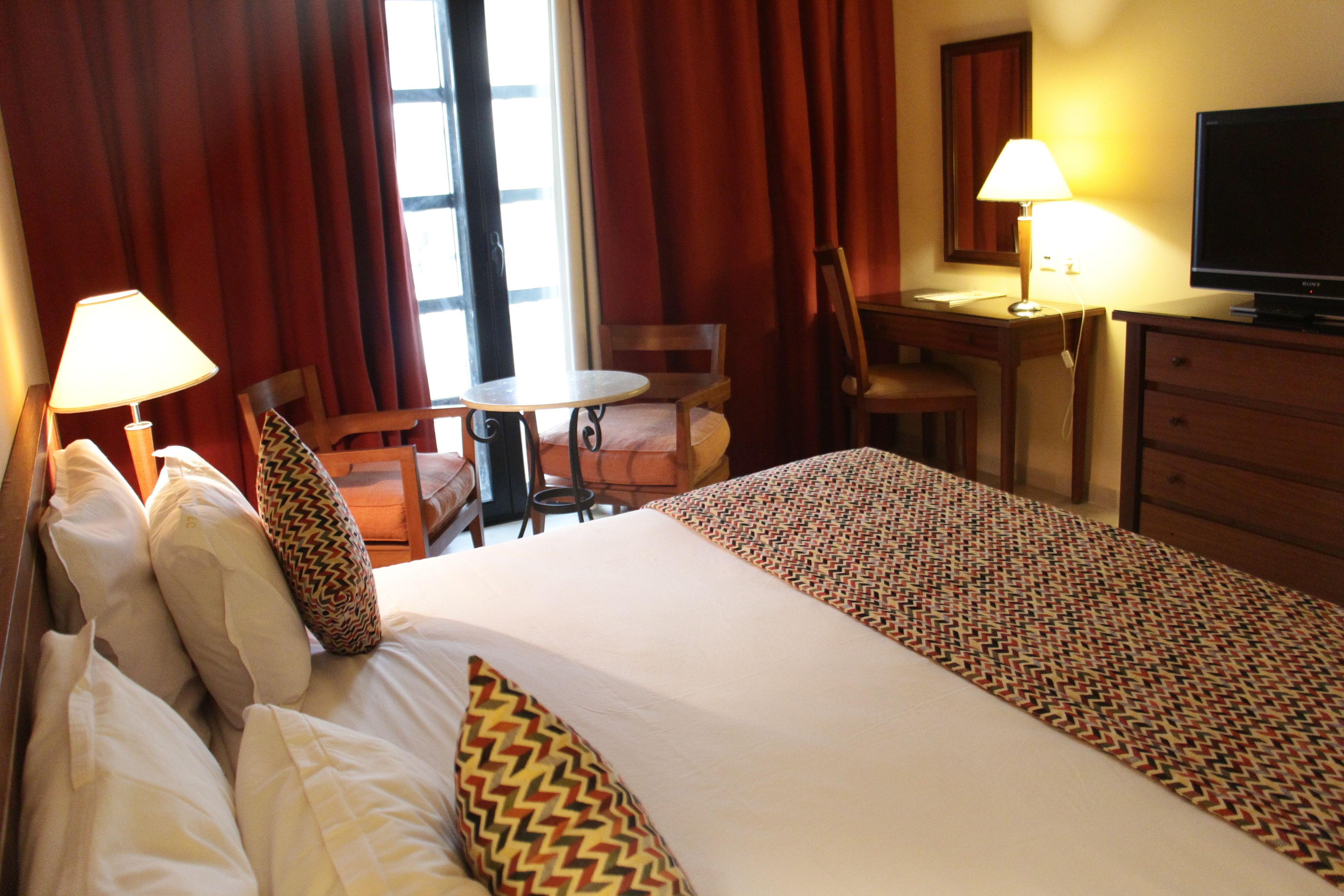 Tweepersoonskamer, voor 1 persoon | Uitzicht vanuit de kamer