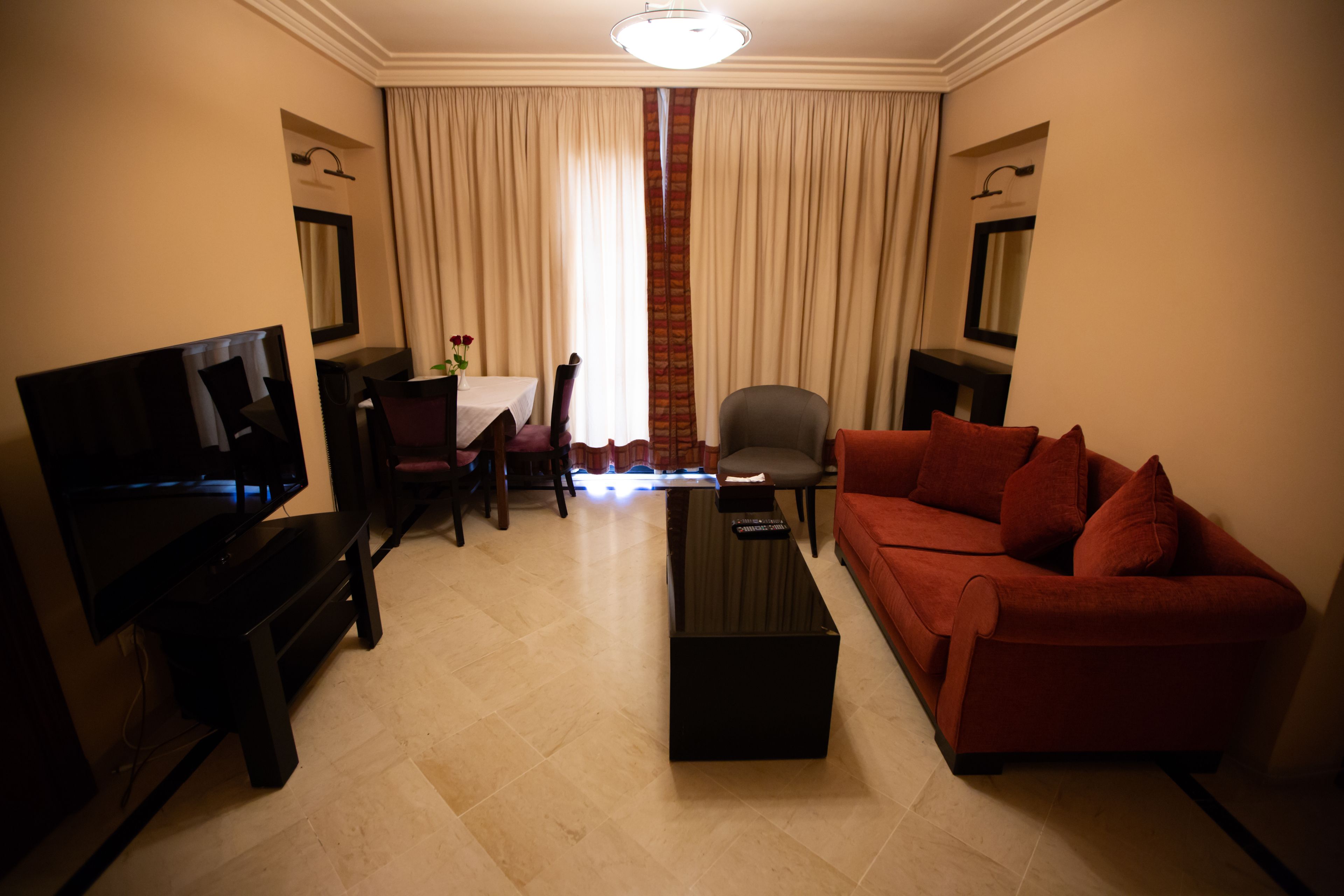 Suite | Area soggiorno | TV al plasma