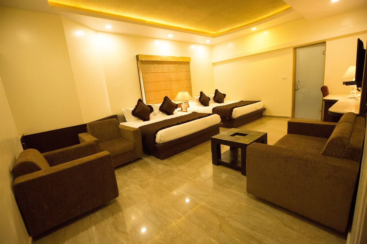 Family Room, 2 Bedrooms | Minibar, in-room safe, desk, soundproofing
