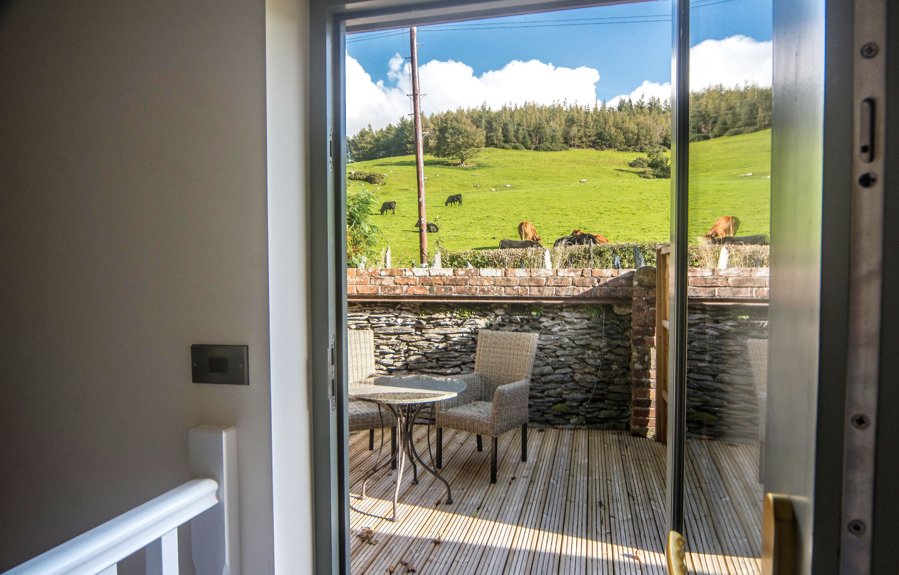 garden master suite - hillside | terrace/patio