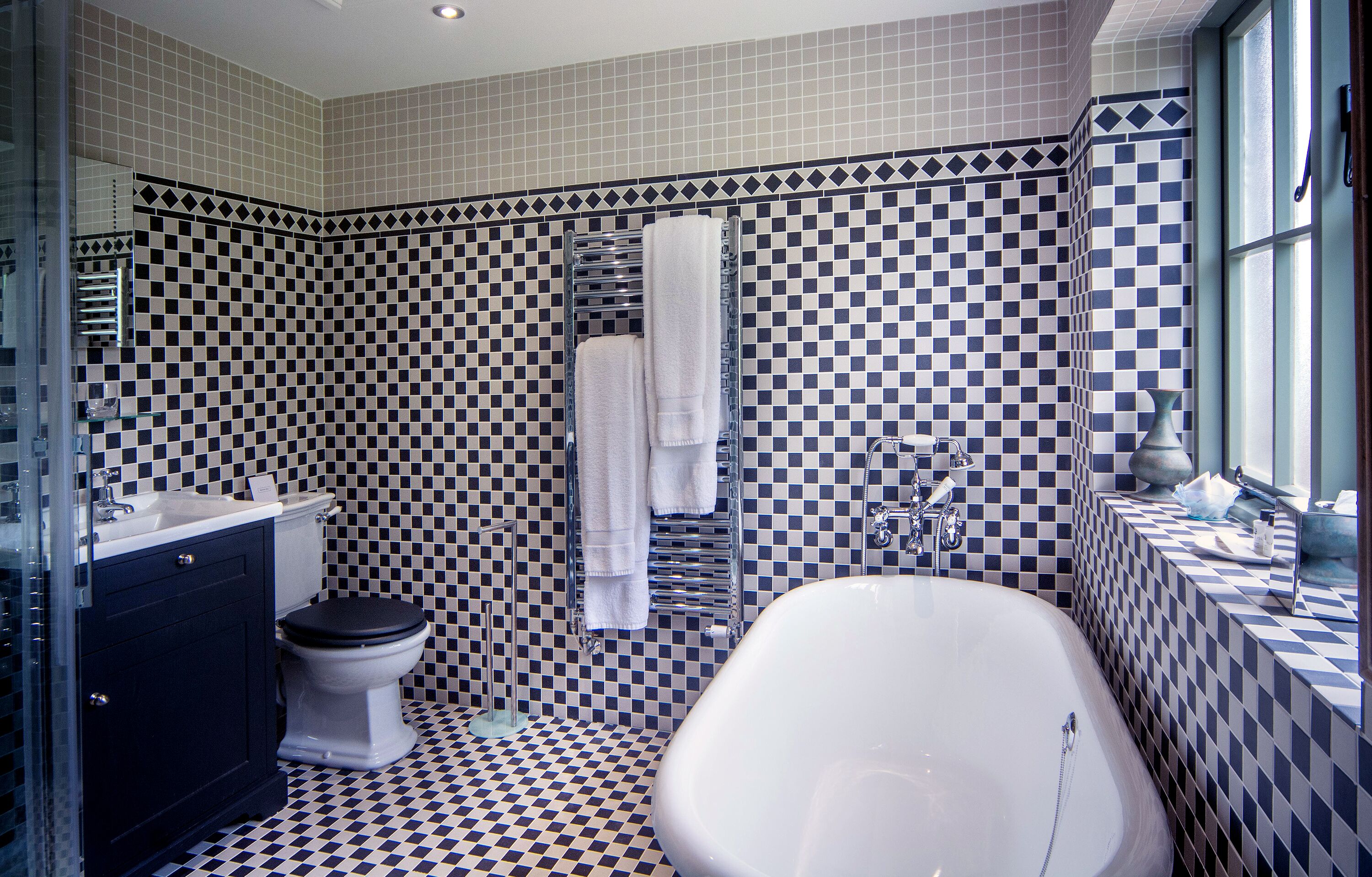 garden superior suite | bathroom | free toiletries, hair dryer, bathrobes, slippers