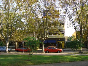 Fachada de la propiedad