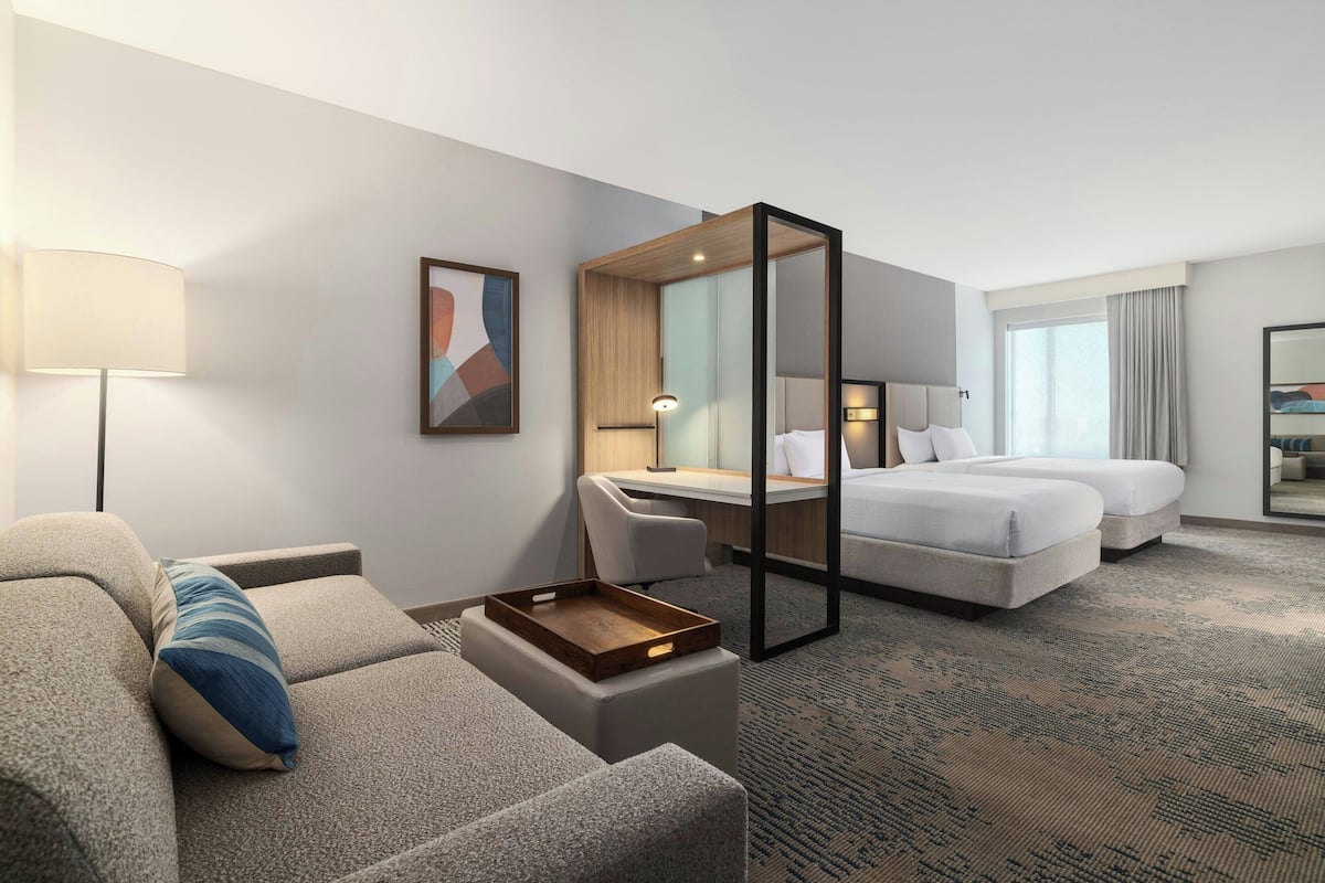 Suite, Multiple Beds | Pillow-top beds, in-room safe, desk, iron/ironing board
