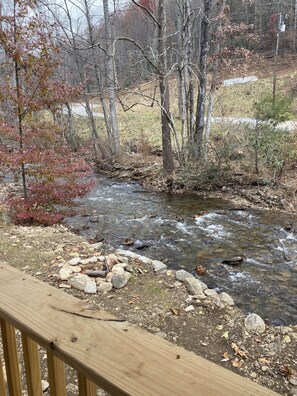 View from room - Smoky View Cottages & RV Resorts (Maggie Valley)