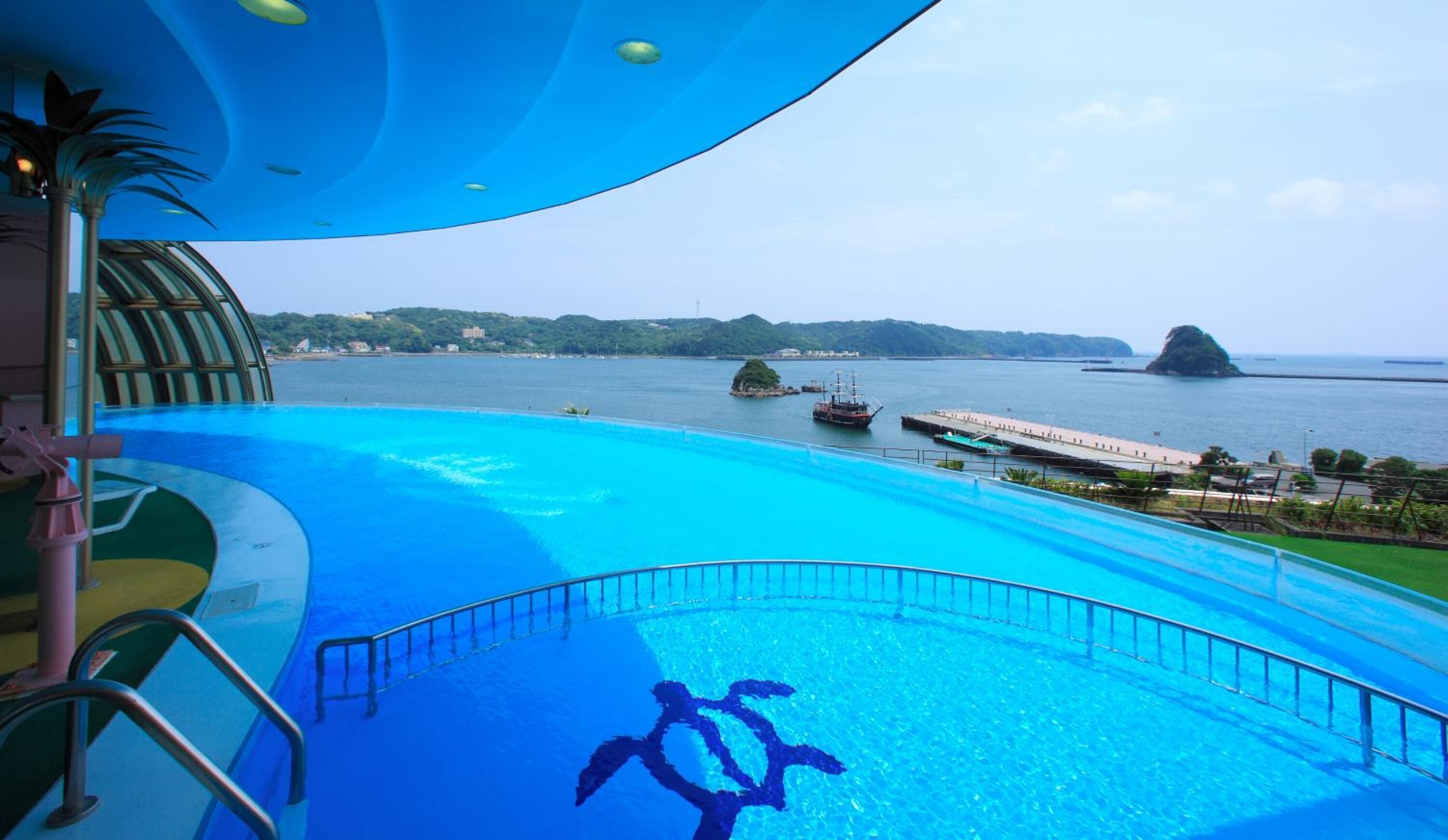 indoor pool, seasonal outdoor pool