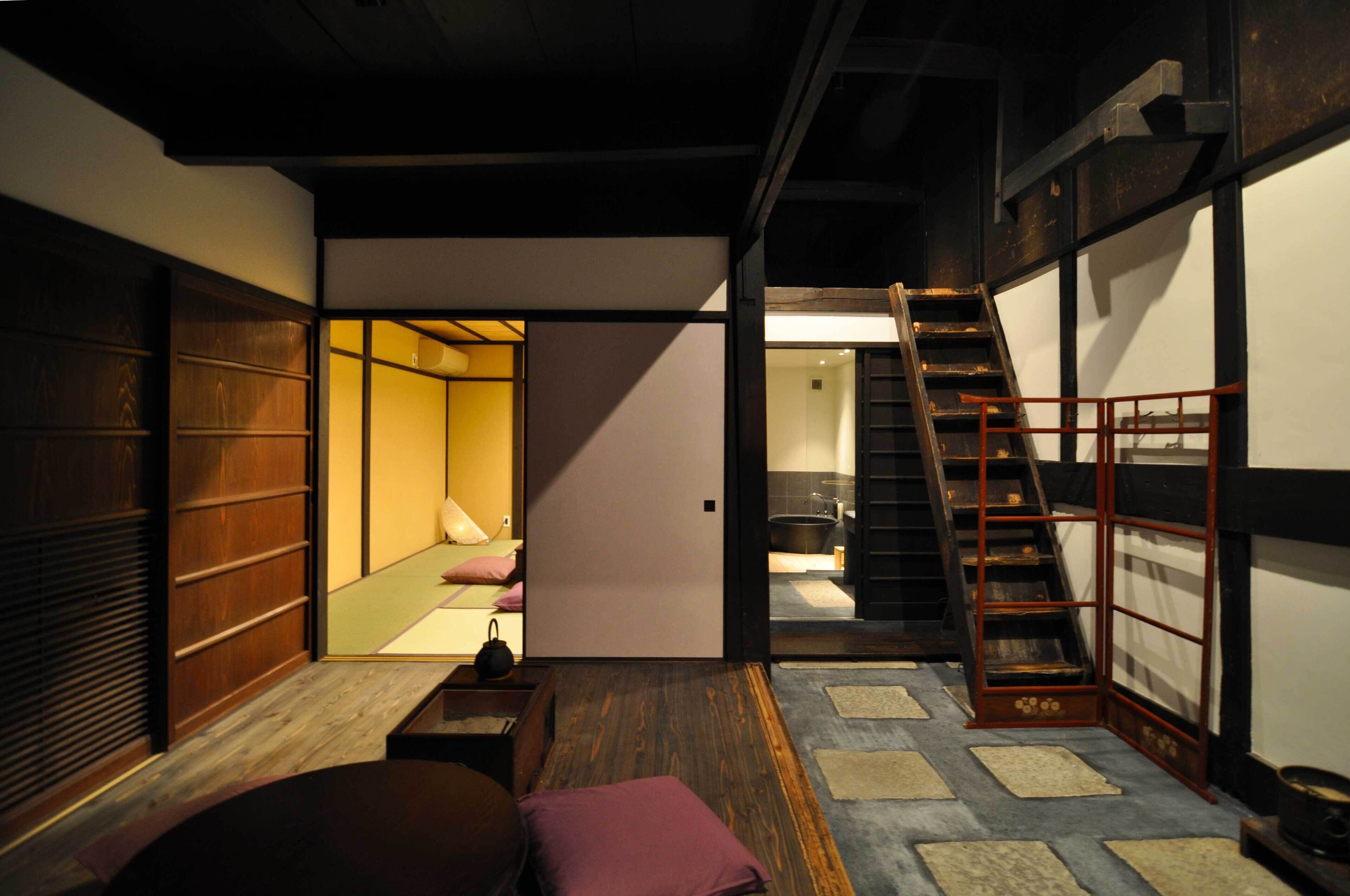 Traditionele resortwoning (Japanese Style) | 2 slaapkamers, een bureau, gratis wifi, beddengoed