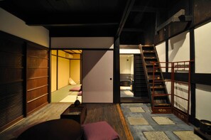 Japanese Style Townhouse | 2 bedrooms, desk, free WiFi, bed sheets - Shirafuji-an (Kyoto)