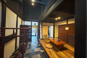 Japanese Style Townhouse | 2 bedrooms, desk, free WiFi, bed sheets
