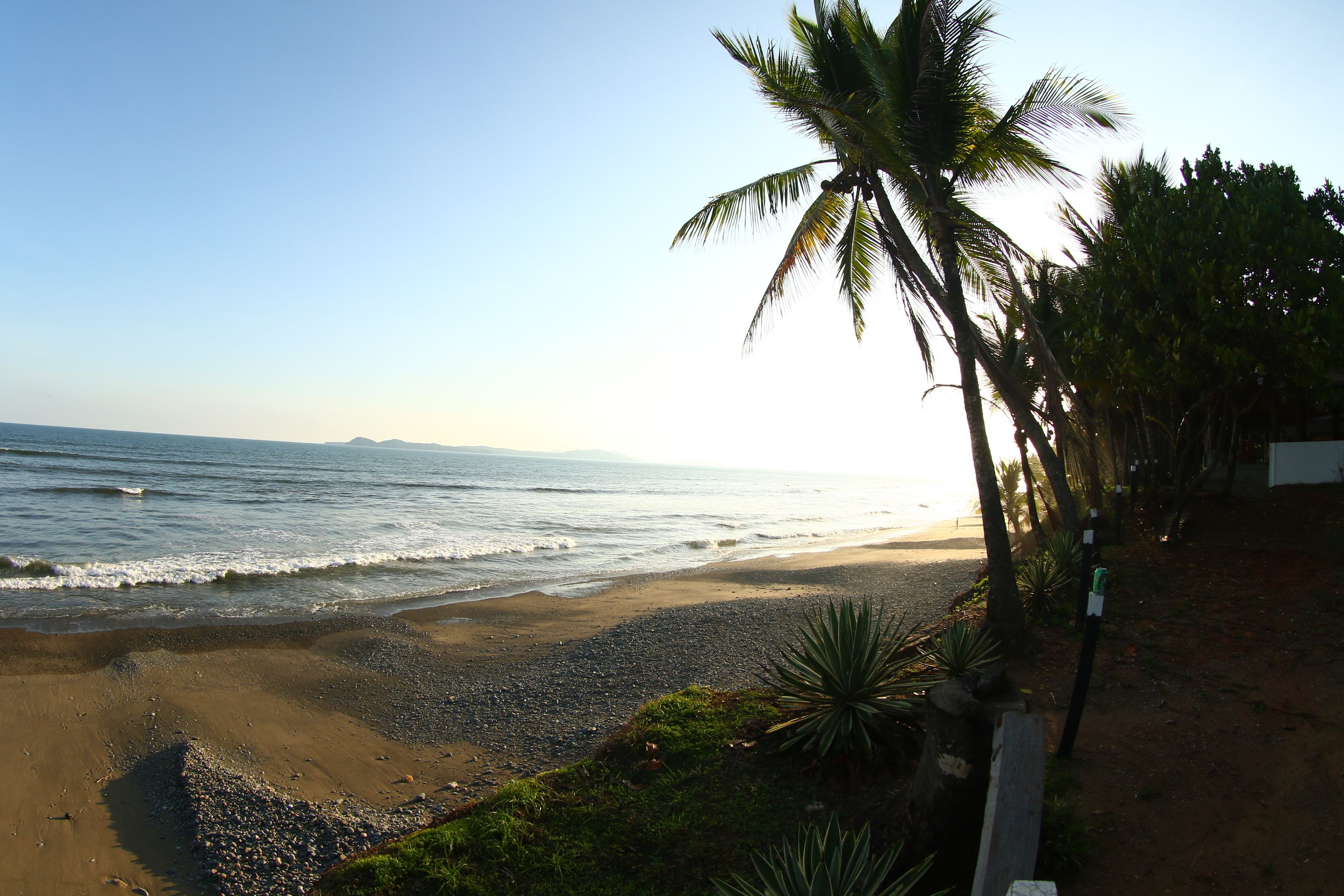 on the beach, black sand, kayaking