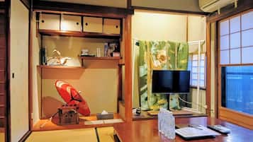 Japanese Style Townhouse | Living area | Flat-screen TV