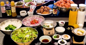 Daily Japanese breakfast for a fee