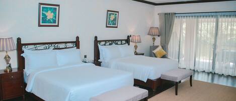 Suite, vue sur la lagune | 1 chambre, literie hypoallergénique, minibar, coffre-fort